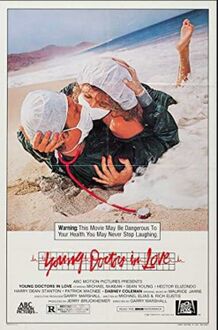 Poster for Young Doctors in Love (1982), directed by Garry Marshall.