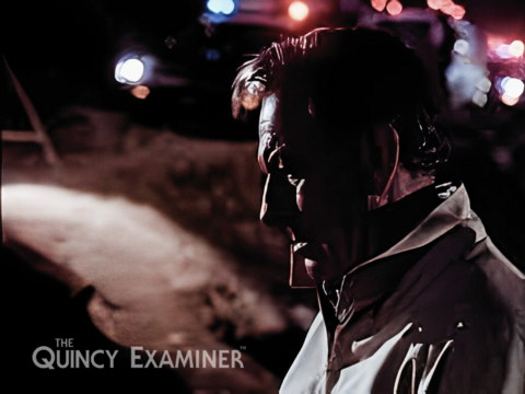 Screencap from 'Go Fight City Hall… to the Death!' showing crime scene reflection